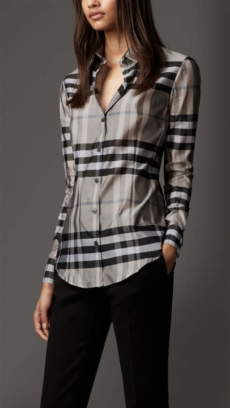 burberry shirt dames sale|Burberry casual shirts sale.